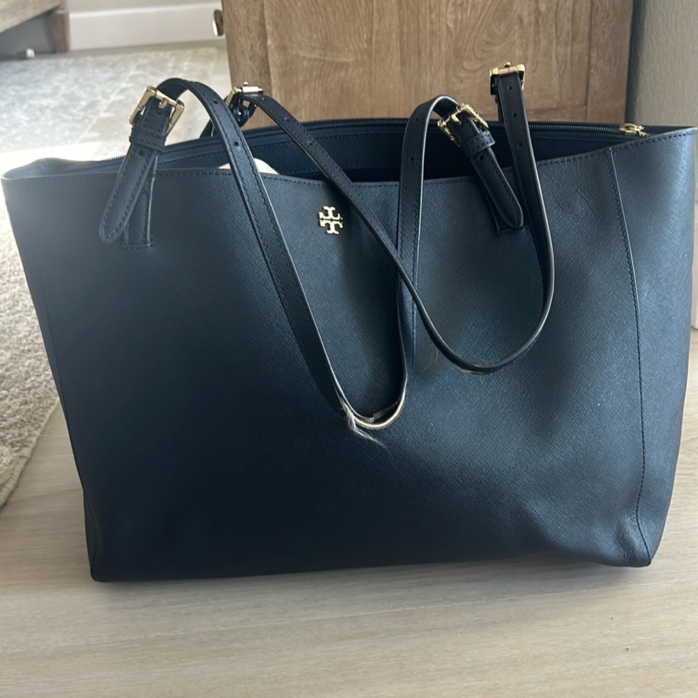 Tory Burch Shoulder Tote Bag Navy